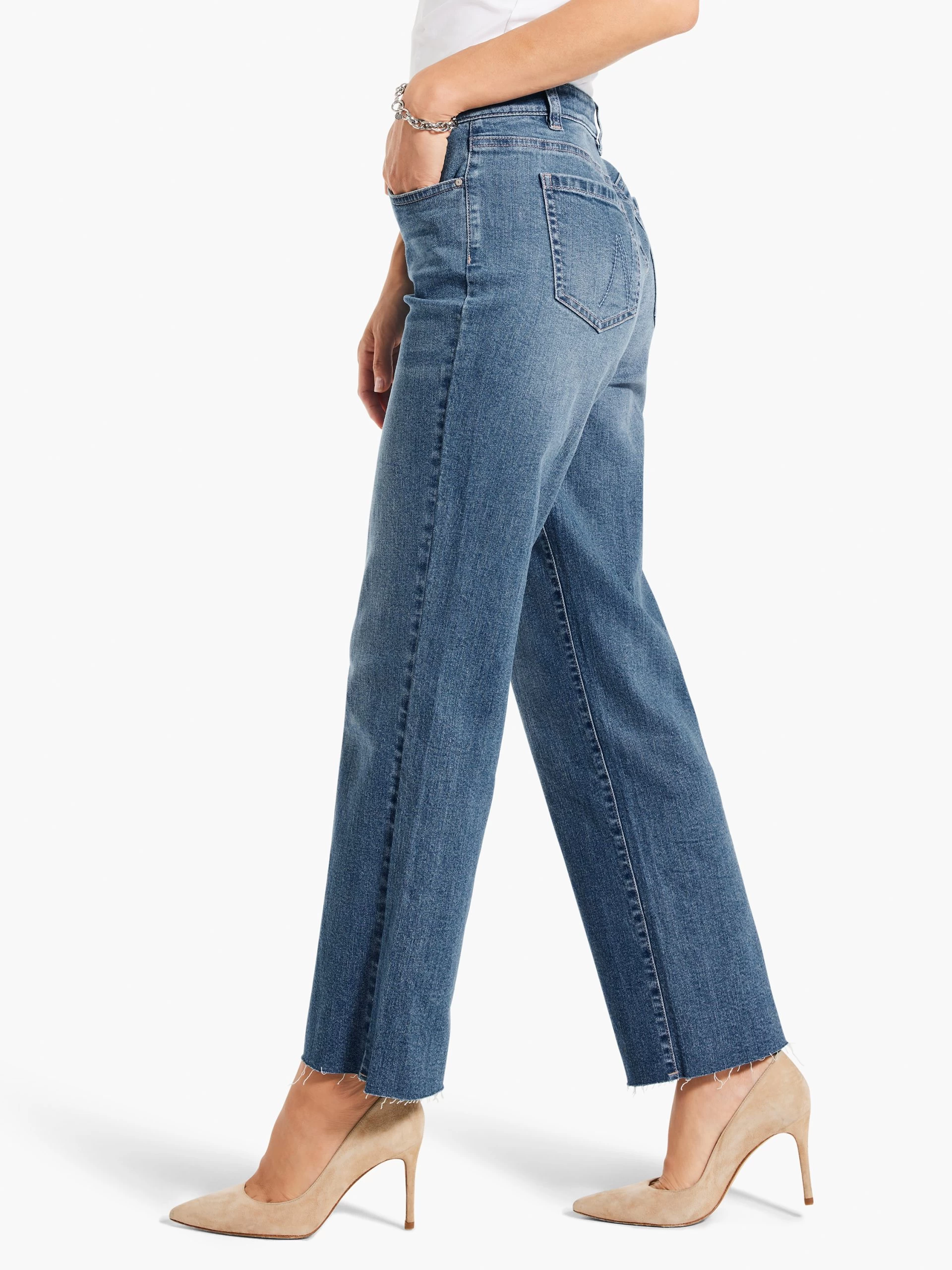 NZ Denim 28" Mid Rise Ankle Boyfriend Jeans HORIZON 5 NZ Denim 28" Mid Rise Ankle Boyfriend Jeans HORIZON - Image 3