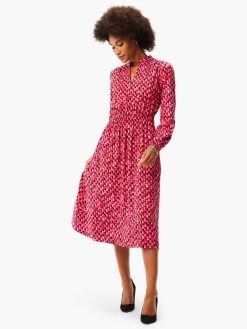 Festive Mix Live In Dress RED MULTI