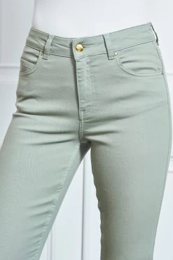Sage Green Perfect Skinny Jeans 14 Sage Green Perfect Skinny Jeans -Classic Fashion Clothing Store s105 s20ed002gn 053
