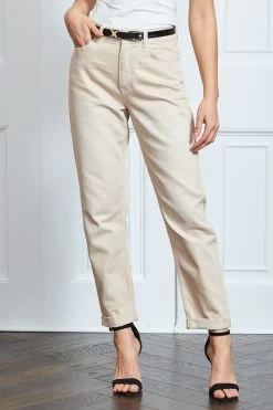 Ecru Girlfriend Jeans 16 Ecru Girlfriend Jeans -Classic Fashion Clothing Store s107 girlfriend jean 004