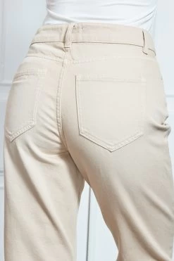 Ecru Girlfriend Jeans 20 Ecru Girlfriend Jeans -Classic Fashion Clothing Store s107 girlfriend jean 058