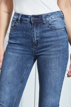 Grace Mid Blue Skinny Jeans -Classic Fashion Clothing Store s13 a19bd004io0005 047