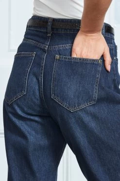 Dark Indigo Girlfriend Jeans 14 Dark Indigo Girlfriend Jeans -Classic Fashion Clothing Store s21 s20bd008be s21tj20 175