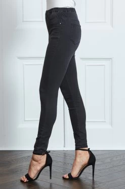 Charcoal Grey Perfect Jeggings 17 Charcoal Grey Perfect Jeggings -Classic Fashion Clothing Store s27 s21bd016gy 014