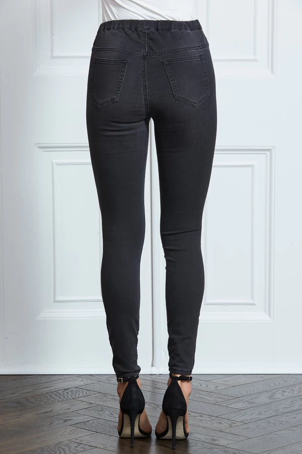 Charcoal Grey Perfect Jeggings 8 Charcoal Grey Perfect Jeggings - Image 6