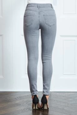 Light Grey Perfect Skinny Jeans -Classic Fashion Clothing Store s9 s20bd002gy0003 024