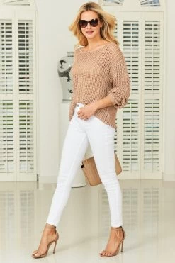 White Perfect Skinny Jeans -Classic Fashion Clothing Store web 210302 sosandar hatfield 8 s21bd017 s21fw010we 142129 1