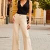 Ecru Cropped Wide Leg Jeans 2 Ecru Cropped Wide Leg Jeans -Classic Fashion Clothing Store web 2303 043 s23bd029eu0001 s22tj153bk0001 s23od005be0010 043 598