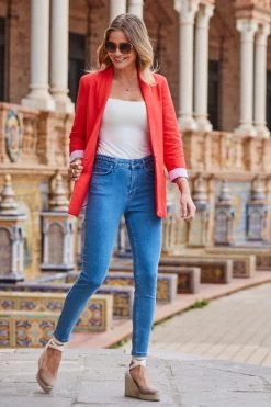 Mid Blue Braid-Detail Skinny Jeans 14 Mid Blue Braid-Detail Skinny Jeans -Classic Fashion Clothing Store web 2303 102 s23ow085rd0001 s23bd031be0010 102 395 1