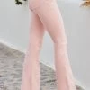 Soft Pink Kick Flare Jeans -Classic Fashion Clothing Store web 2306 16 a22bd023pk0024 16 245