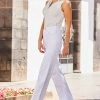 White Wide Leg Jeans With Gold Button Detail -Classic Fashion Clothing Store web crop2 2304 60 23bd033we0001 s23tj104whsp01 60 062